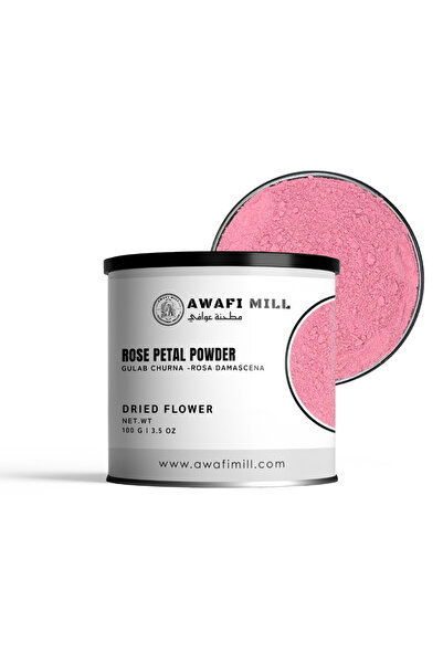 AWAFI MILL Rose Petal Powder 100 g |Gulab | Damask Rose | Rosa damascena