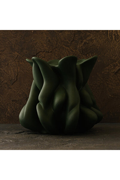 Generic Brand Mrlth-115-1018 Ceramic Root-Shaped Vase - 25X29 cm