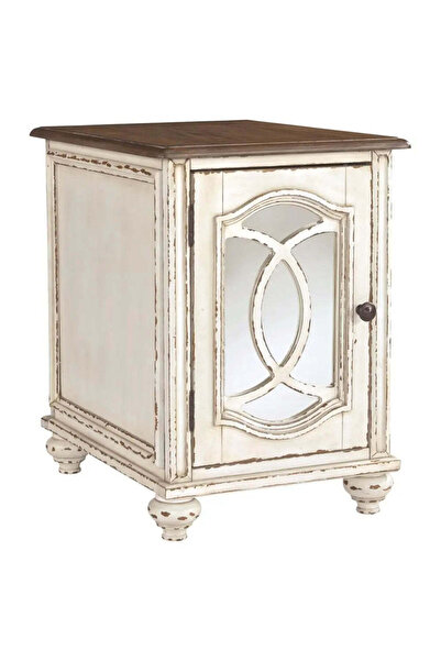 Ashley Furniture طاولة جانبية للكرسي من ريلين