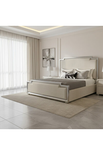 Roots Furniture سرير مرصع بالجواهر