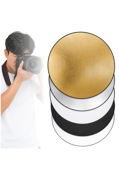 Korbi Reflector fotografic 5-în-1, 60 cm