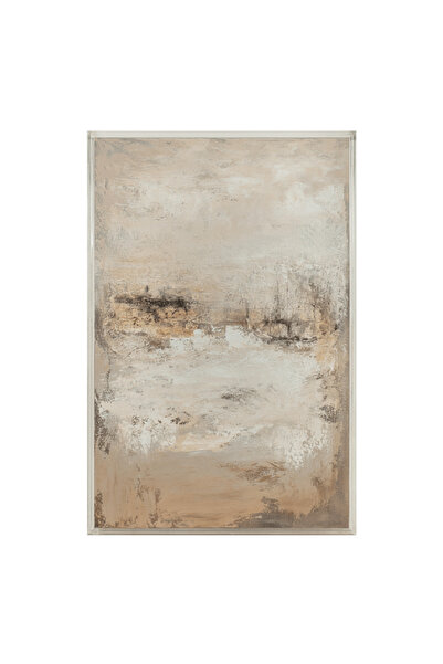 Sagebrook Home لوحة فنية جدارية مرسومة يدويًا بإطار أكريليك من ريفونا مقاس 40×60