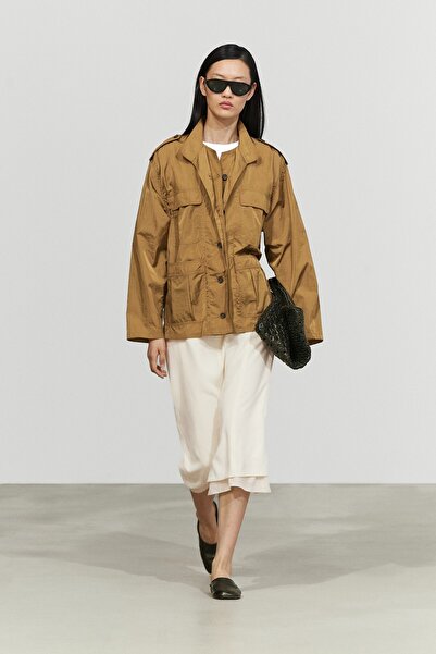 Massimo Dutti Cepli teknik ince ceket