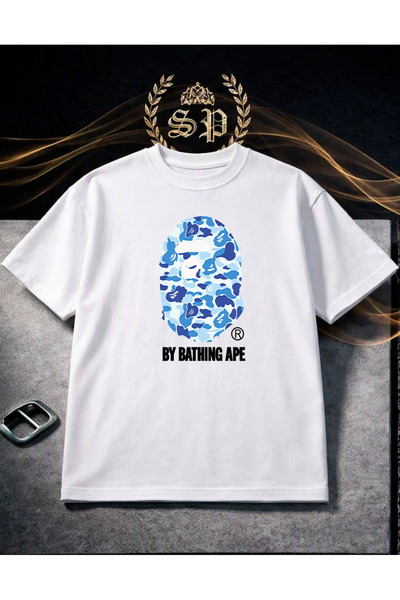 StartMore Maymun Surat Vintage Y2k Tee %100 Coton T-Shirt