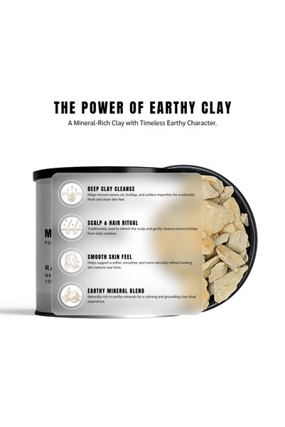 AWAFI MILL Brown Fuller’s Earth 100g | Bhuri Multani Mitti | Natural Mineral Clay