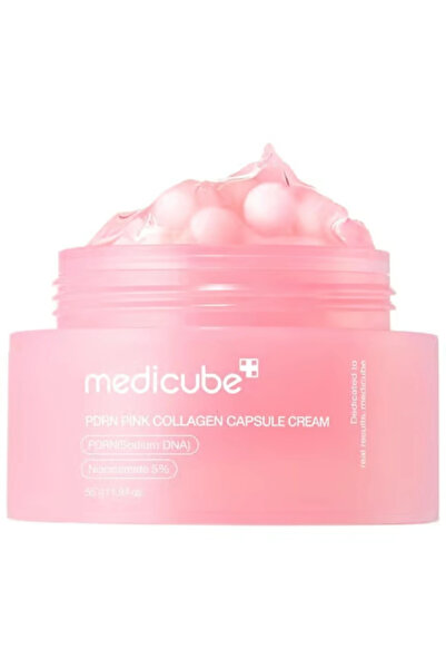 Medicube Salmon DNA PDRN Pink Collagen Capsule Cream Face Moisturizer
