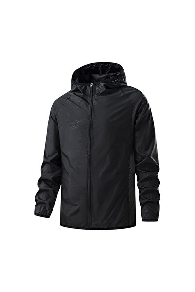 Choice29 M Unisex Black LNGXO Waterproof Hiking Jackets for Men and Women Sun...
