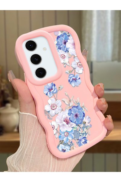Hontinga Samsung Galaxy S24 Fe Compatible Case Camera Protector Pink Silicone...