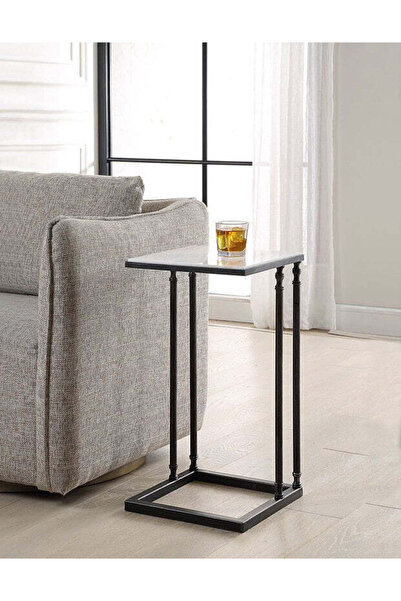 UTTERMOST طاولة هينزلر مستطيلة الشكل باللون الأسود مقاس 30 طول × 63 ارتفاع × ...
