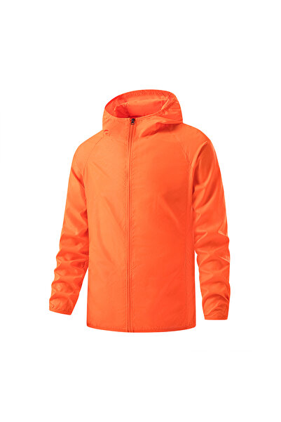 Choice33 XXXL Unisex Orange LNGXO Waterproof Hiking Jackets for Men and Women...