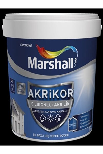 Marshall Akrikor Silikonlu Akrilik Dış Cephe Boyası