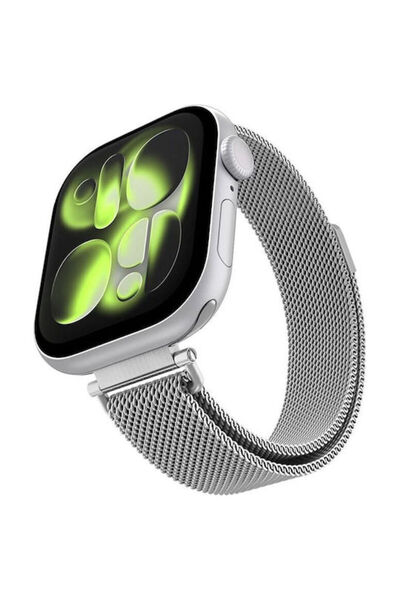 Spigen Λουράκι Ανοξείδωτο Ατσάλι Ασημί Apple Watch 8 9 10 11 Se