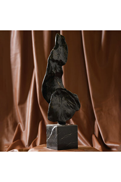 Generic Brand Mrlth-107-1277-2 Black Beige Gramophone Decor-51X15 cm