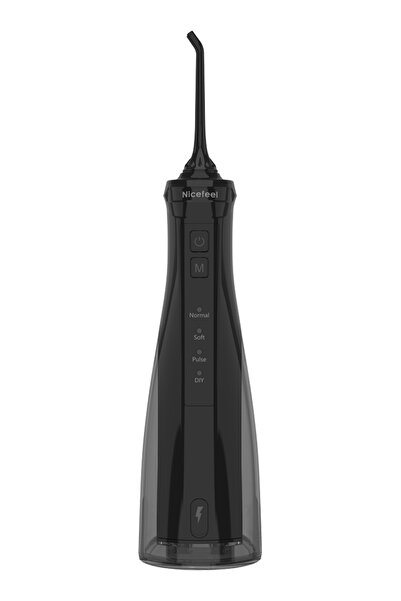 NPO Nicefeel FC5610 Şarjlı Taşınabilir Ağız Duşu 4 Modlu 280 ml IPX7 Diş Teli...