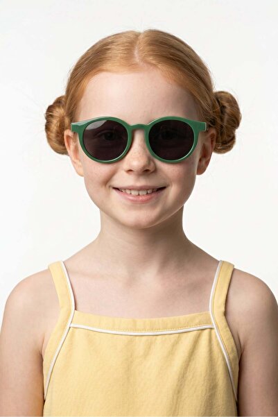 Bilge Karga Raylo Green Black Children's Sunglasses
