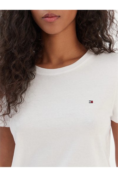Tommy Hilfiger Tricou alb (XM0XM1330YCD) de damă