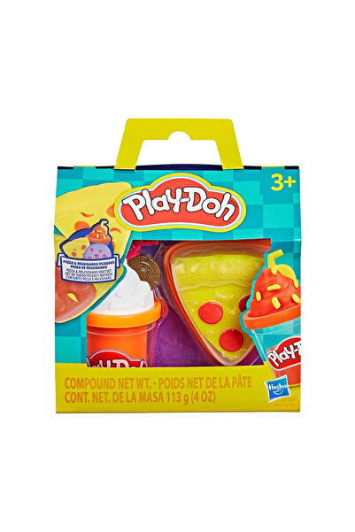 Hasbro Play-Doh Σετ Παιχνιδιού Πίτσα και Μιλκσέικ (G3185)
