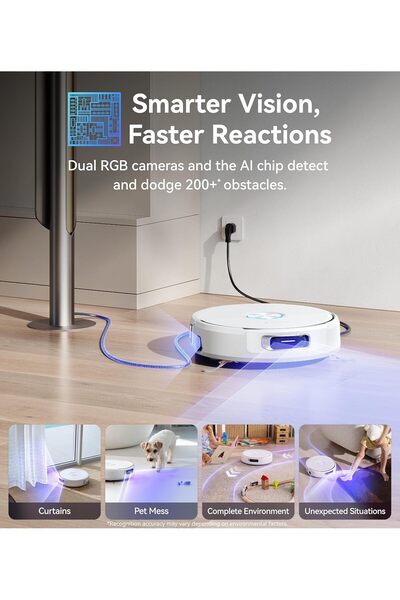 Narwal Flow Robot Vacuum and Mop Combo, White