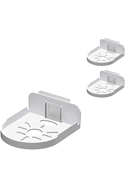 Maykela 3 Pcs Acrylic Small Wall Shelf, Surveillance Bracket with Adhesive, M...