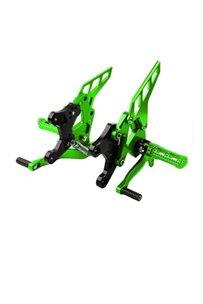 Kawasaki Z900 UYUMLU SÜRÜCÜ BASAMAK BRAKETİ TAKIM YEŞİL