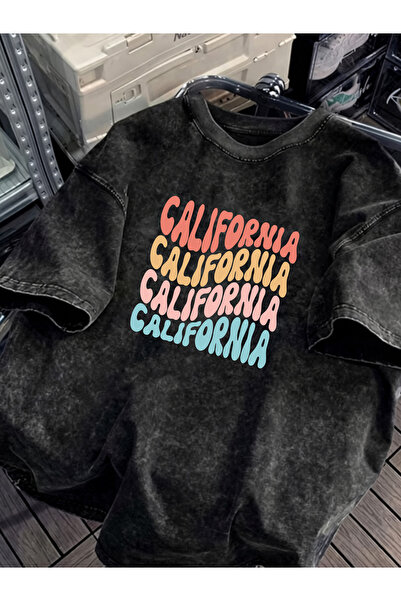 Prekarya design Unisex Oversize Vintage Washed Street Style Street Fashion Co...