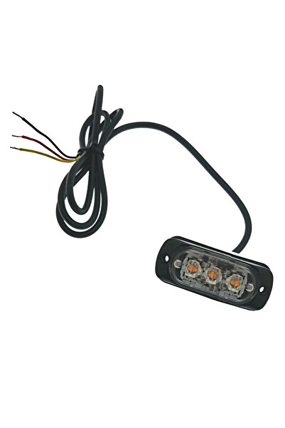 OEM Φανάρι led πορτοκαλί με διαφορετικές λειτουργίες LED 12-24V 3 SMD -