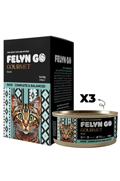 FelineGo Villain Coo Pate Wet Food for Cats |   3 X 45 g