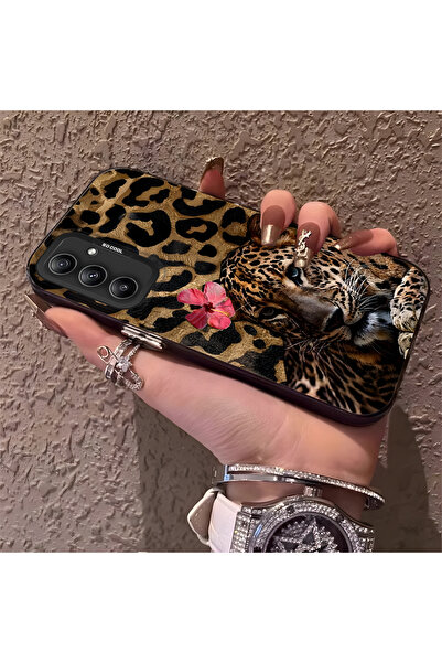 PATTERNOVA Samsung Galaxy A34 Uyumlu Yüksek kaliteli leopar pars telefon kılı...