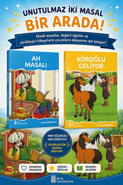 Ata Yayıncılık Ah Masalı - Köroğlu Geliyor