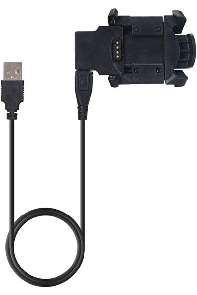 SKEIDO شاحن USB لساعة جارمين فينيكس 3 إتش آر - قاعدة شحن