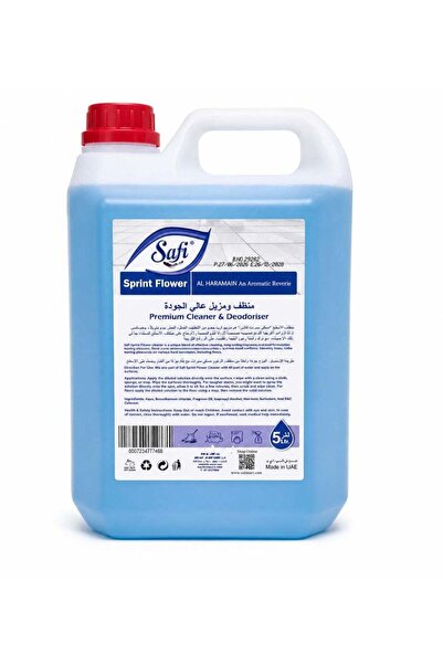 safi Floor Disinfectant Cleaner Spring Flower 5Ltr | Long Lasting Floral Scen...
