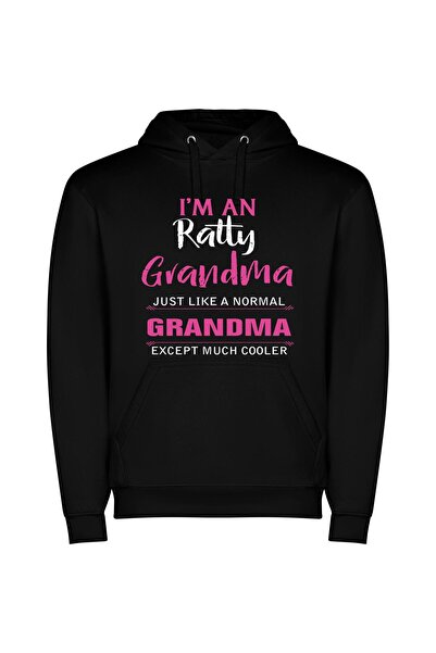 iLovePrints Proud Multi-Generational Matriarch Φούτερ με κουκούλα σε χρώμα Μαύρο