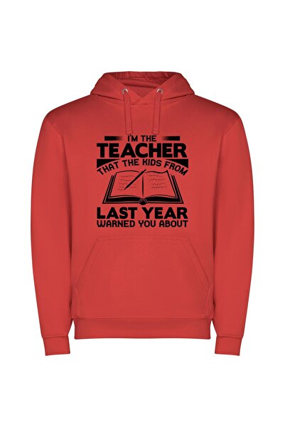 iLovePrints The Unforgettable Authority: Teacher Φούτερ με κουκούλα σε χρώμα ...