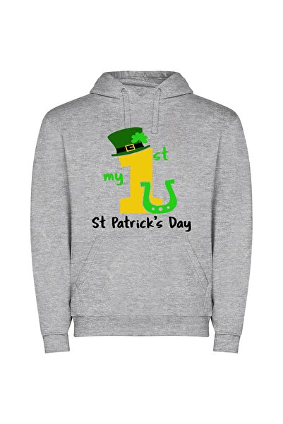 iLovePrints Lucky Hat Clipart: Illustrator's Winner Φούτερ με κουκούλα σε χρώ...