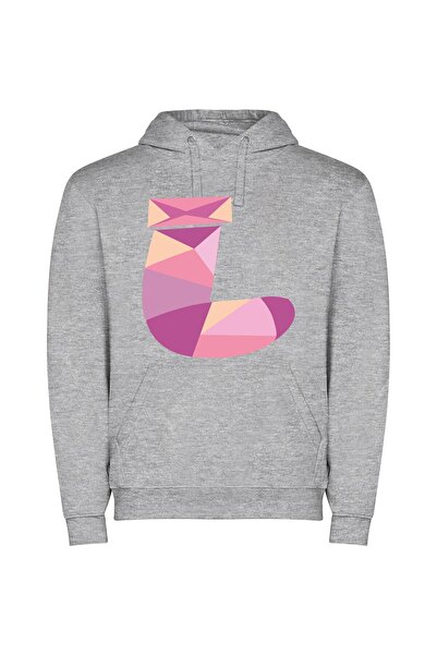 iLovePrints Colorful Geometric Illustrator Creation Φούτερ με κουκούλα σε χρώ...