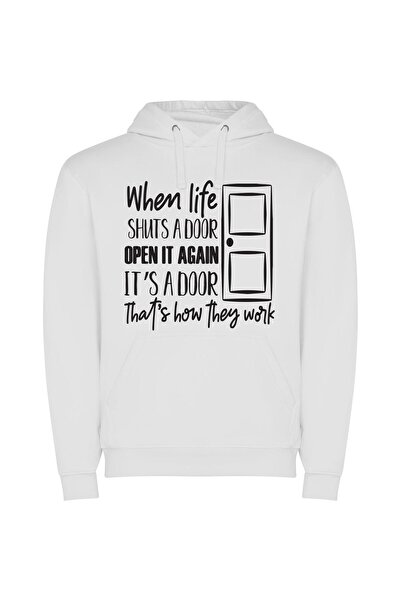 iLovePrints Ever-Evolving Portal of Opportunities Φούτερ με κουκούλα σε χρώμα...