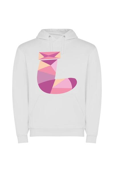 iLovePrints Colorful Geometric Illustrator Creation Φούτερ με κουκούλα σε χρώ...