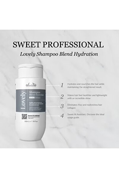 Sweet Professional Lovely Shampoo Blend Hydration 230ml