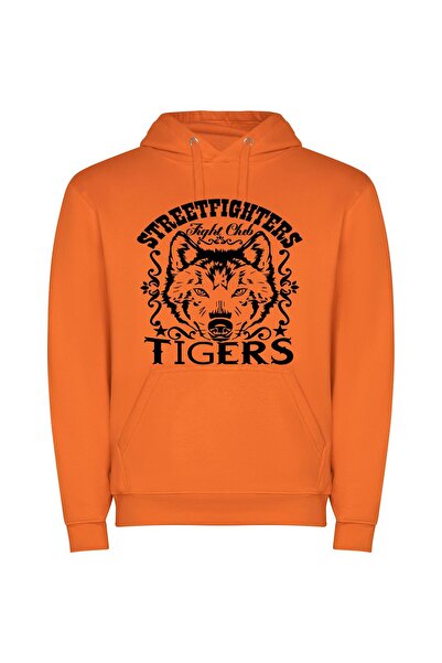 iLovePrints Streetwear Wolf: Adobe Masterpiece Φούτερ με κουκούλα σε χρώμα Πο...