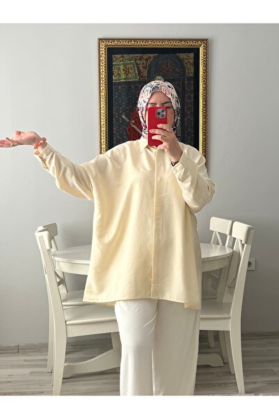 GÜZEL ÇARŞI Salaş model gömlek