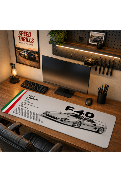 RUGRUMBA FLG1002 40x90cm Gaming Player XL Mousepad de dimensiuni mari cu bază...