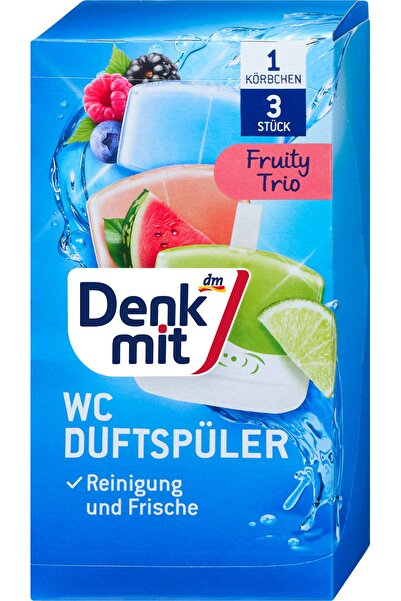 OEM Odorizant pentru toaletă Fruity Trio, 3 buc