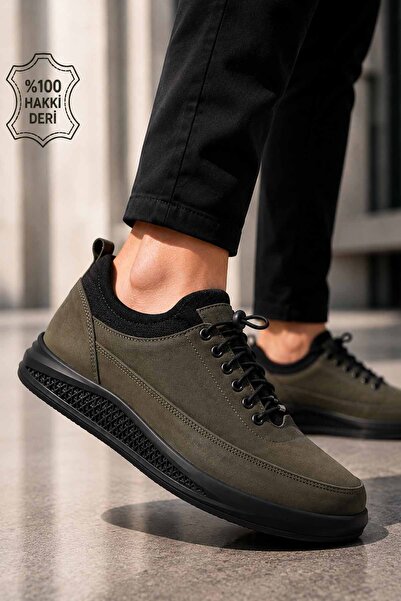 Dockers By Gerli Pantofi casual pentru bărbați din piele naturală, cu șiretur...