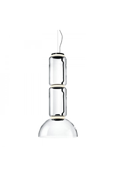 ٍSiera Light مصباح معلق زجاجي على شكل جرة بإضاءة دافئة 10248 P