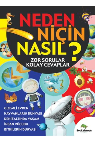 bookalemun yayınevi لماذا لماذا كيف؟ - الأسئلة الصعبة والإجابات السهلة