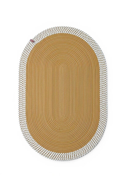 Comfort Craft Οβάλ ψάθινο χαλάκι από γιούτα - Χαλάκι για μπάνιο, μπαλκόνι, μπ...