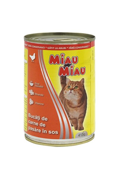 MIAU MIAU Canned food, Meow Meow, Cats 415 g Chicken