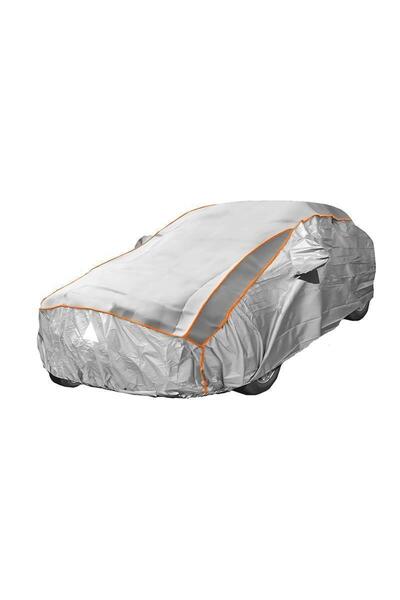 m Prelata auto impermeabila cu protectie pentru grindina RoGroup, 3 straturi,...
