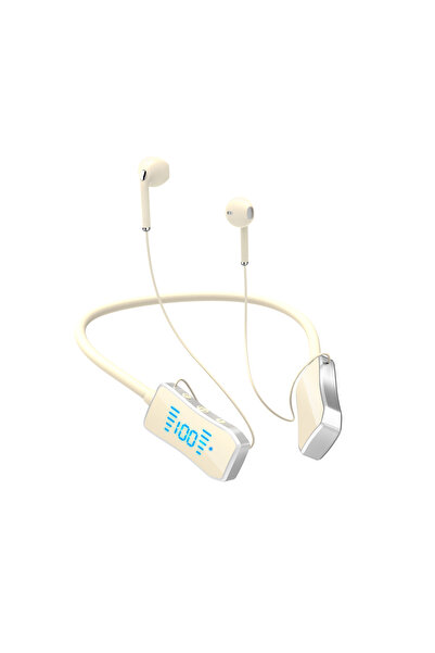 Choice1 khaki S13 TWS Wireless Headphone Bluetooth Earphones Magnetic Neckban...
