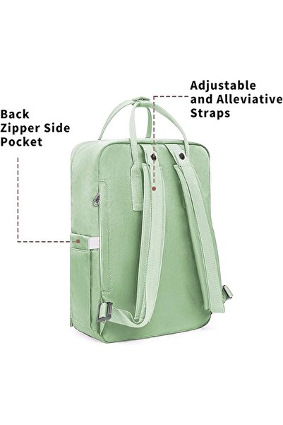 KALIDI Unisex Lightweight Backpack School Bag Water-resistant Casual Rucksack...